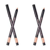 릴리바이레드 젤 펜슬 아이라이너 0.5g, 02 글램모카, 2개