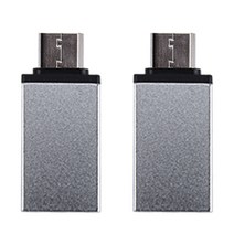칼론 USB3.0 C타입 OTG젠더 2p, KR-COTG(실버)
