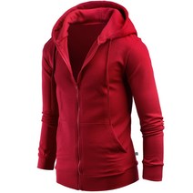 다꾸앙 남성용 기본 컬러 무지 후드집업 ts3174