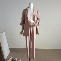 원버튼 싱글 수트 정장 세트