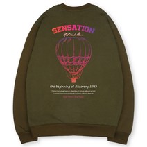 벤힛 SENSATION 세미 오버핏 특양면 빅사이즈 맨투맨