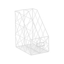 프레임 매거진 랙 더블 화이트, 1개