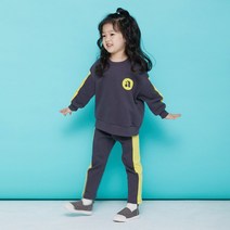 미니비 아동용 링리비 맨투맨 상하의 세트