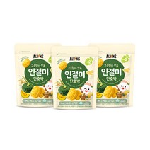 엘빈즈 고소함이 쏘옥 인절미과자, 단호박, 3개, 30g