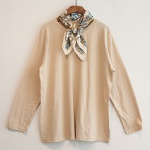 이얀 기본 무지 면 봄가을 임부티셔츠