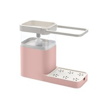 주방용품 정리용 디스펜서, 핑크, 1개