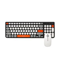 아이리버 2.4GHz 무소음 키보드 마우스 세트, EQwear-Q75, 네이비, 일반형
