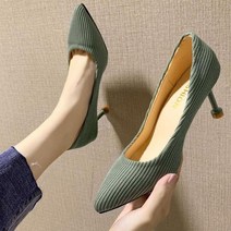 도나샵 니트 스틸레토 하이힐 SK-31558