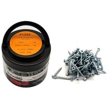 이노공구 석고보드용 외날 나사 백색 3.5 x 25 mm 1345, 100개