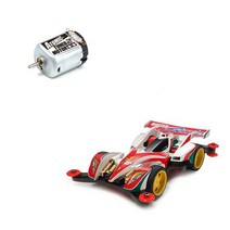 타미야 Buster Sonic Prem AR 미니카 19445 + Atomic Tuned 2 Motor 15486 세트, 혼합색상, 1세트