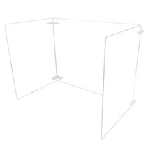아크릴 가림막 1인 막힘형 3mm 600 x 450 mm, 1개