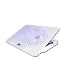 포엘지 노트북 쿨링 받침대 LGC-S1, 화이트