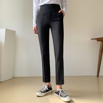 엔비룩 여성용 세상 편한 뱃살 쏙 일자 슬랙스