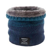 나야스타일 겨울 스포츠 방한 넥워머 DJMC-31, 블루