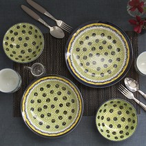 폴라브 2인 브런치 세트 멜론, 1세트, 후르츠 2p + 파스타볼 + 접시 24cm + 굽머그 2p