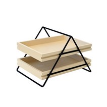 JH컴퍼니 투 레이어 멀티 스토리지 트레이 베이지, 1개