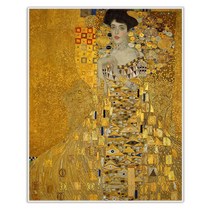 제이디아트 클림트 아델레 블로흐 바우어의 초상 명화 GK-06, 엣지화이트