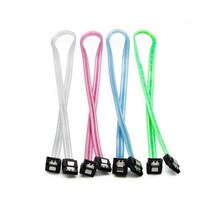 마하링크 SATA3 6Gb/s 기억자 Lock 케이블 투명 4종세트 CP-1403, 1세트, 50cm
