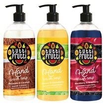 파모나 핸드워시 파인애플 500ml + 바나나 500ml + 블랙베리 500ml, 1세트