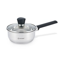 가이타이너 트라움 인덕션 스텐 편수냄비 GTC-TRIHS6, 16cm, 혼합색상