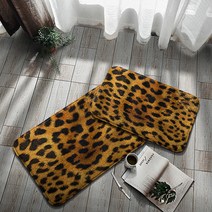 다양한 동물 파충류 패턴 두꺼운 발매트, N