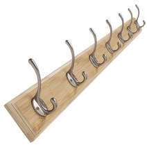 가팡 원목 후크 벽행거 JGGA013 05번, 우드, 1개