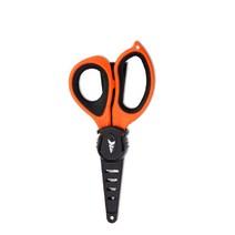 캐스트킹 매드바이트 합사 가위 + 칼집 세트 KKBS-MB, 오렌지, 1세트