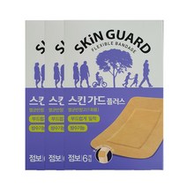 스킨가드 플러스 점보 재생밴드 6p, 3개