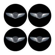 제네시스 휠캡 휠스티커 65mm, 4개