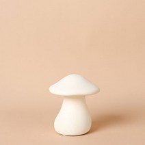 JHCompany 동글동글 머쉬룸 오브제, 화이트