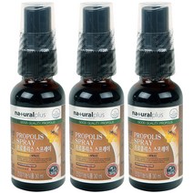 내츄럴플러스 프로폴리스 스프레이, 30ml, 3개