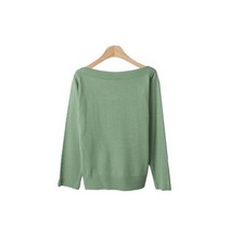 디디지 여성용 뮬르니 보트넥 니트 NT2725K0C