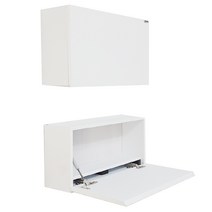 욕실 모던 상하단장 600 세트, 화이트, 1개