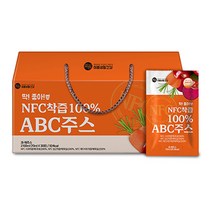 미쁨생활건강 딱좋아 NFC착즙 ABC주스, 30개, 70ml