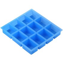 사각 큐브 실리콘 몰드 1100ml