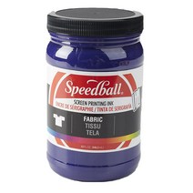 스피드볼 패브릭 실크스크린 잉크, Violet, 946.3ml