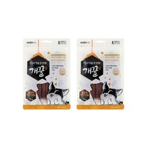 반려동물 개꿀 프로폴리스 져키 간식 70g, 2개, 말고기