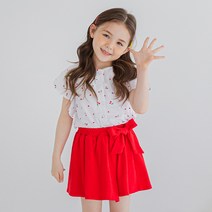릴리푸리 여아용 앵두 소녀 상하복