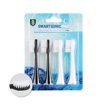 스마트소닉 프로 음파칫솔 RLT211 RLT231 전용 칫솔모 리필모 미세모 4p, SS-200, 1개