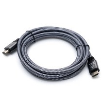 퀄리티어슈런스 고급형 HDMI V2.0b 케이블 실버, 1개, 2m