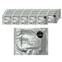 포켓형 원데이 손난로 핫팩 대형 100g, 30개