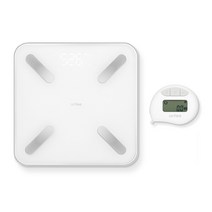 앳플리 스마트 체중계 + 스마트 줄자 R7, T8, 흰색