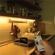 셀프미 LED 라인 조명 인테리어 무드등 DIY 리모컨 세트, 3000K전구색(노란색)