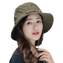 지노몰 여성용 베이직 등산모자, 카키