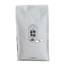 골목커피 업소용 싱글 오리진 케냐 커피 원두, 홀빈, 1kg