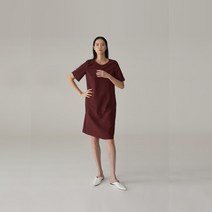 올리비아로렌 네크 포인트 튜닉형 원피스 VOCOAXM-5241