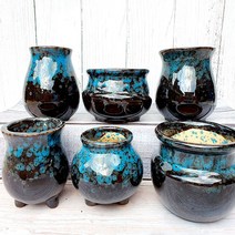 다육이 화분 6종 세트, 국민청옥