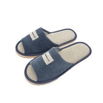 와이코스모 여성용 멜란 거실 슬리퍼, 여성Free(~260mm), 네이비