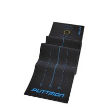 퍼트몬 퍼팅매트 퍼터연습기 골프 퍼팅연습기, 블루블랙 5.5m