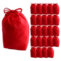 부직포 복주머니 더스트백 15 x 20 cm 25p, 레드, 1개